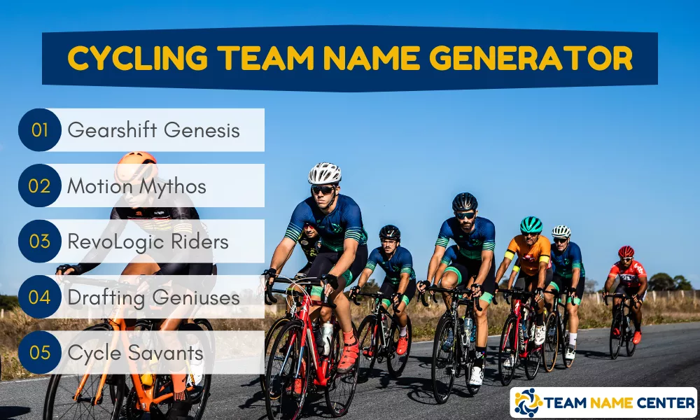 Cycling Team Name Generator