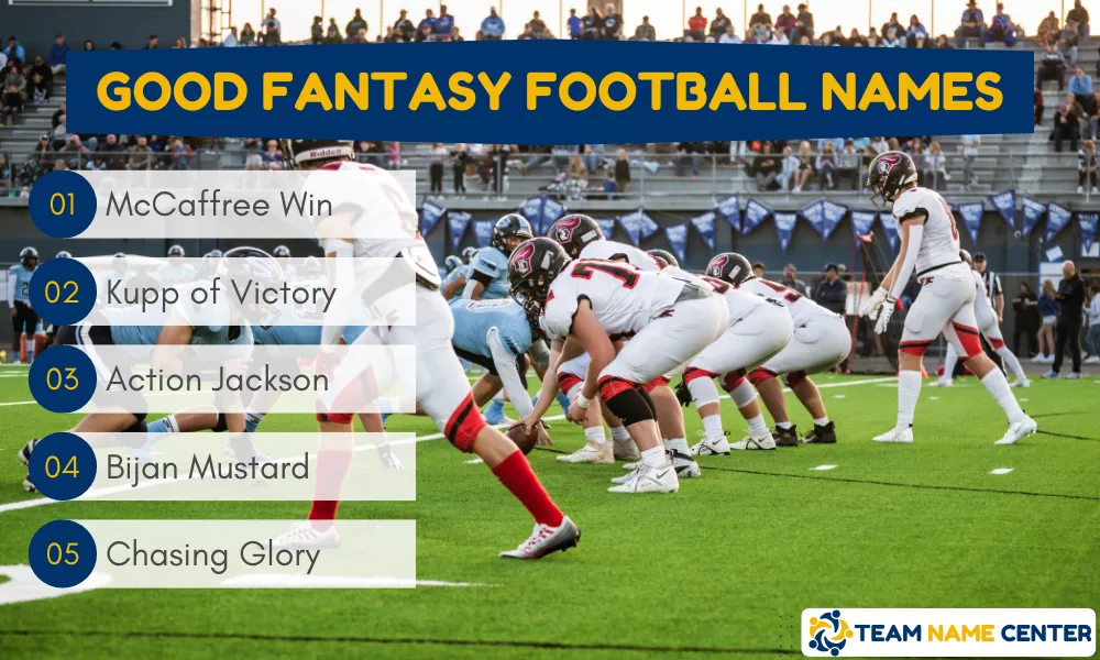 Good Fantasy Football Names