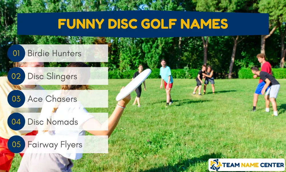 Funny Disc Golf Names