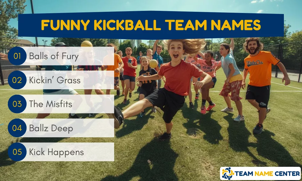 Funny Kickball Team Names