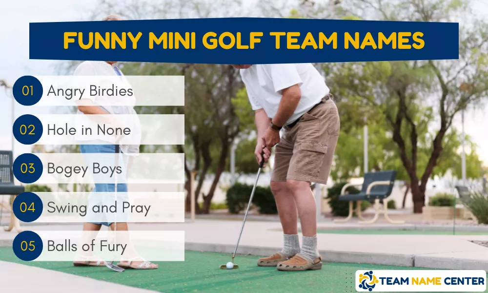 Funny Mini Golf Team Names Funny Mini Golf Team Names
