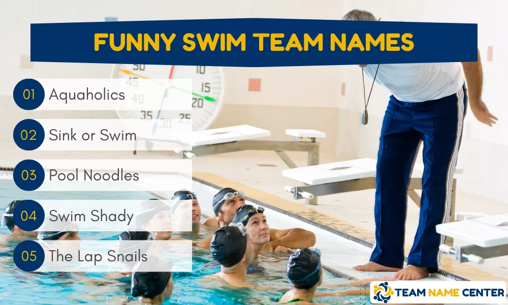 Funny Swim Team Names