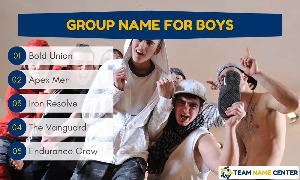 Group Name For Boys
