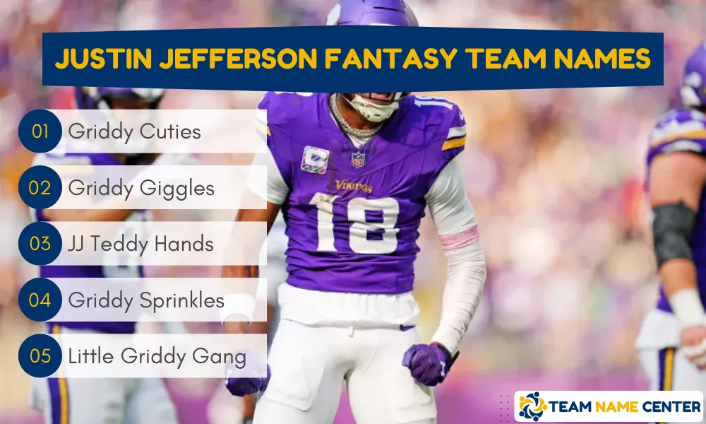 Justin Jefferson Fantasy Names Justin Jefferson Fantasy Names