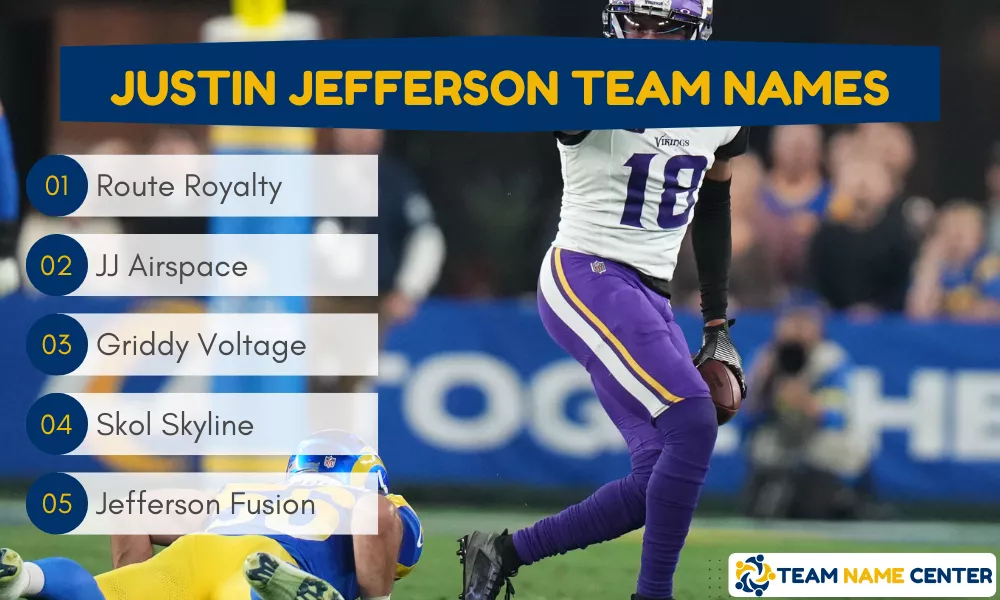 Justin Jefferson Fantasy Team Names Justin Jefferson Fantasy Team Names