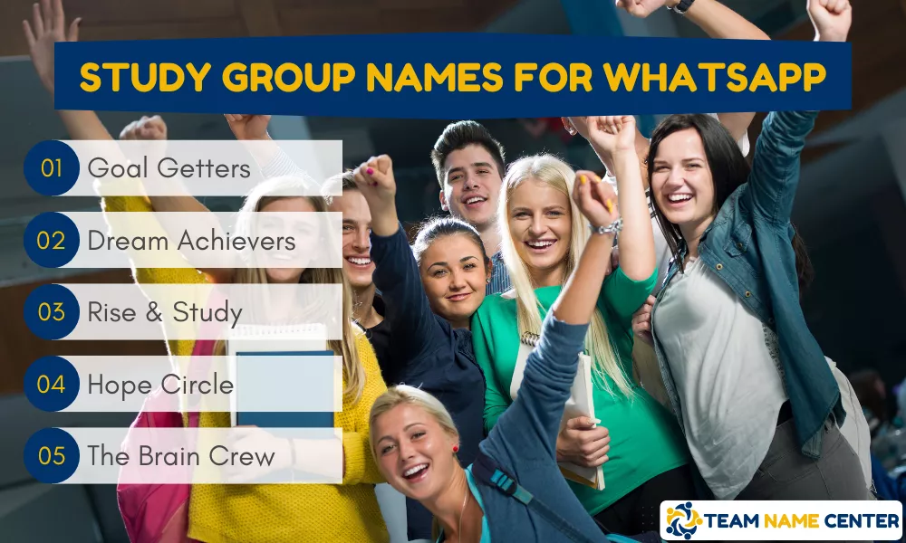 Study Group Names For Whatsapp