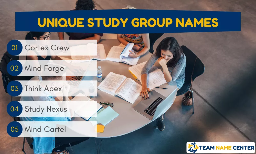 Unique Study Group Names