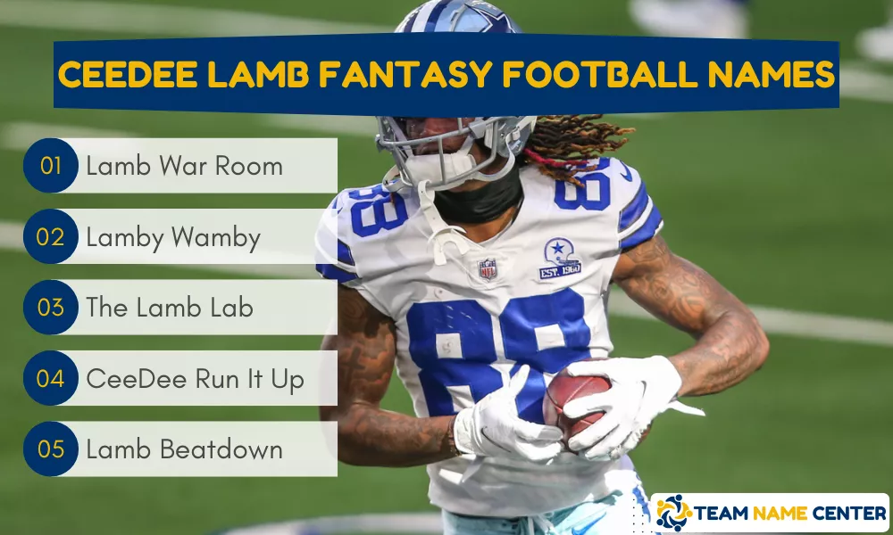 Ceedee Lamb Team Names