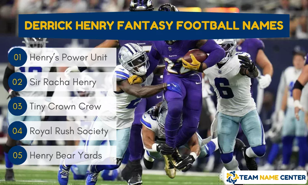 Derrick Henry Fantasy Football Names