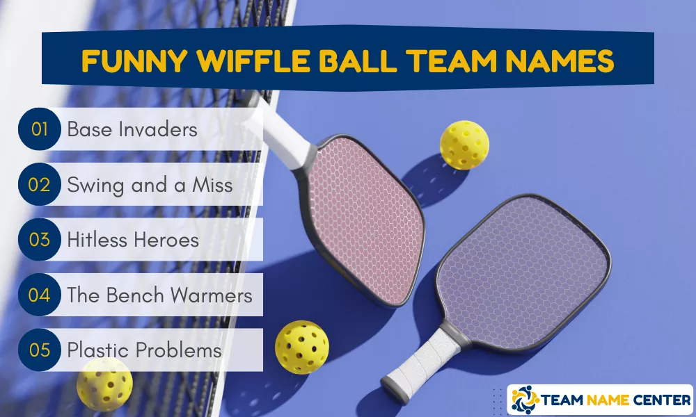 Funny Wiffle Ball Team Names