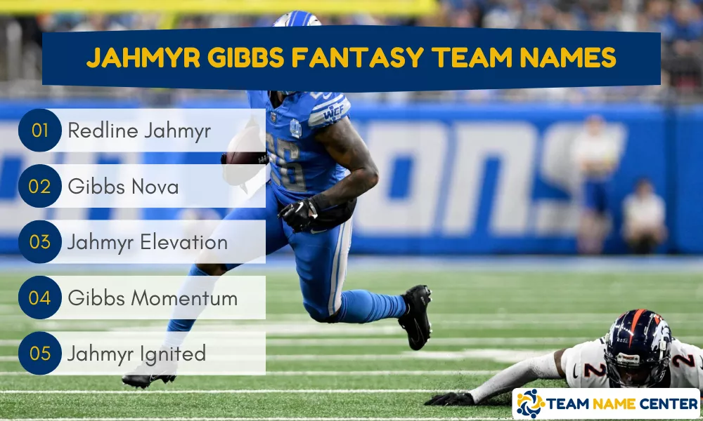 Gibbs Fantasy Football Names Gibbs Fantasy Football Names