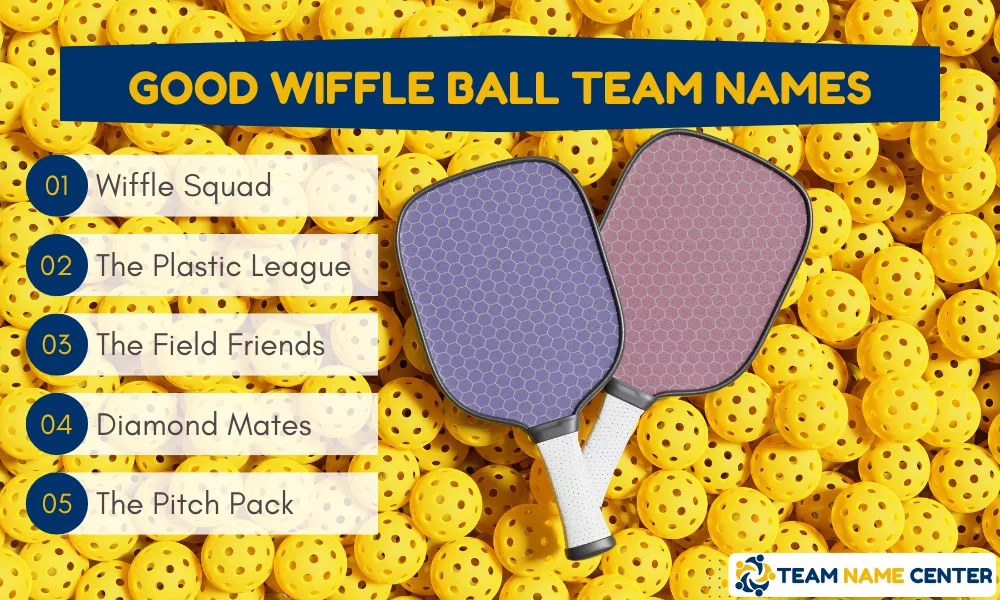 Good Wiffle Ball Team Names