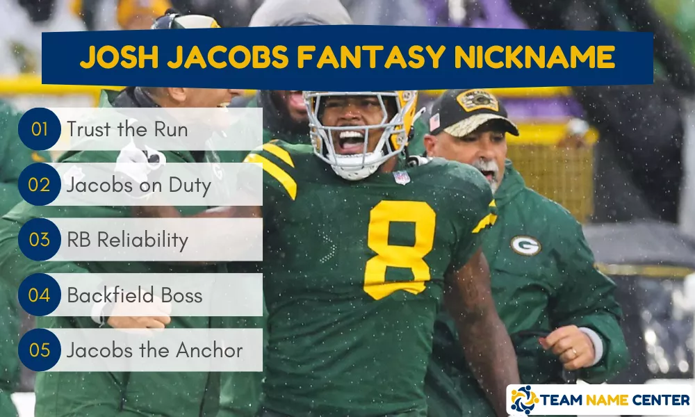Josh Jacobs Fantasy Nickname