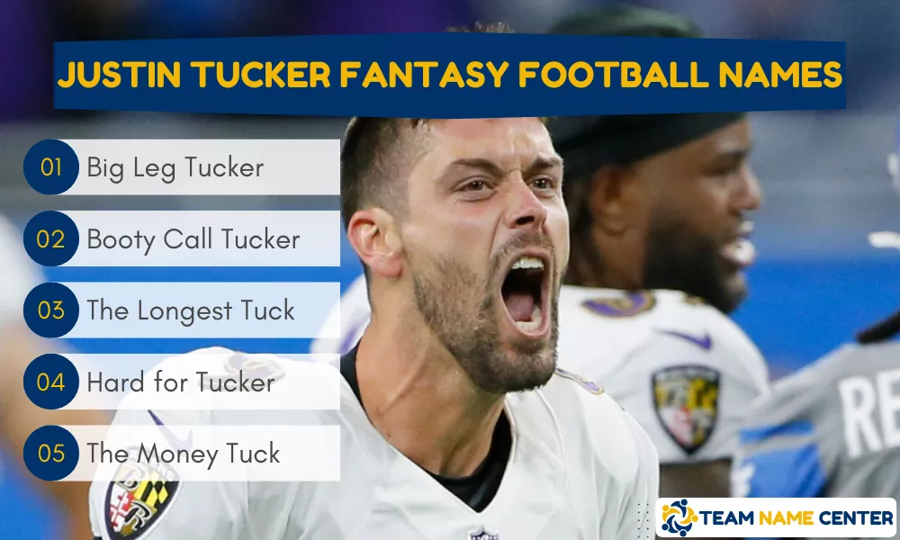 Justin Tucker Fantasy Football Names Justin Tucker Fantasy Football Names