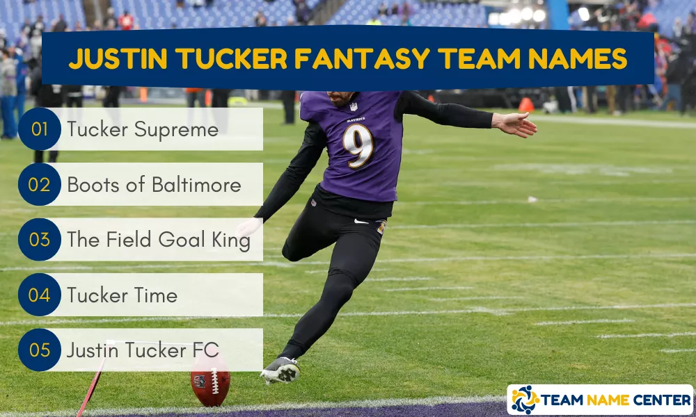 Justin Tucker Fantasy Names Justin Tucker Fantasy Names