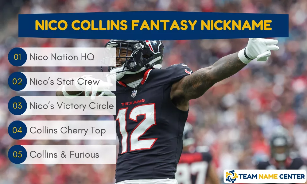 Nico Collins Fantasy Nickname Nico Collins Fantasy Nickname