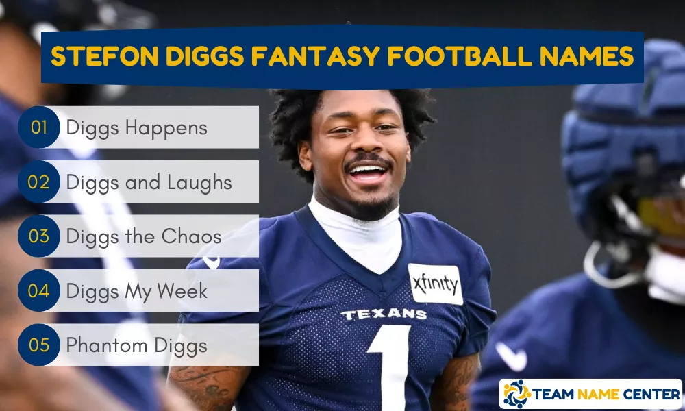Stefon Diggs Fantasy Football Names Stefon Diggs Fantasy Football Names