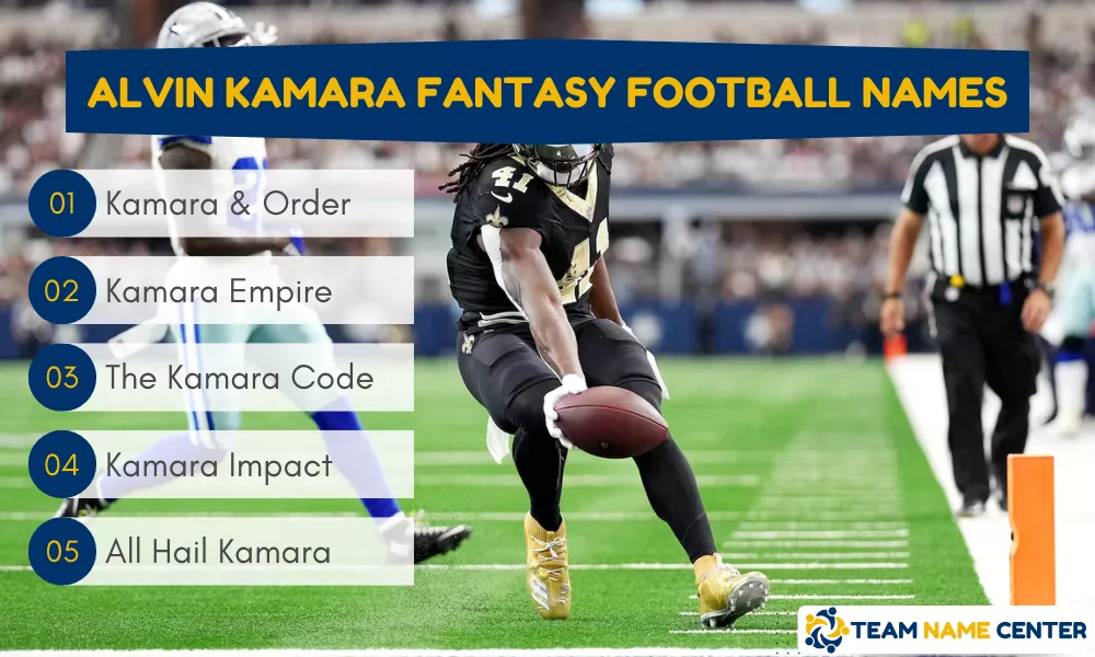 Alvin Kamara Fantasy Football Names