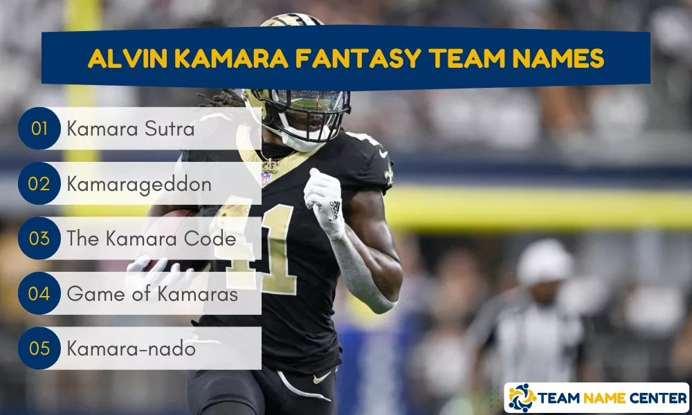 Alvin Kamara Fantasy Names