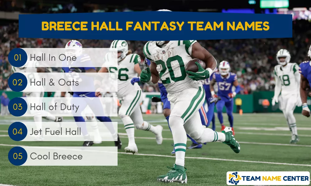 Breece Hall Fantasy Names