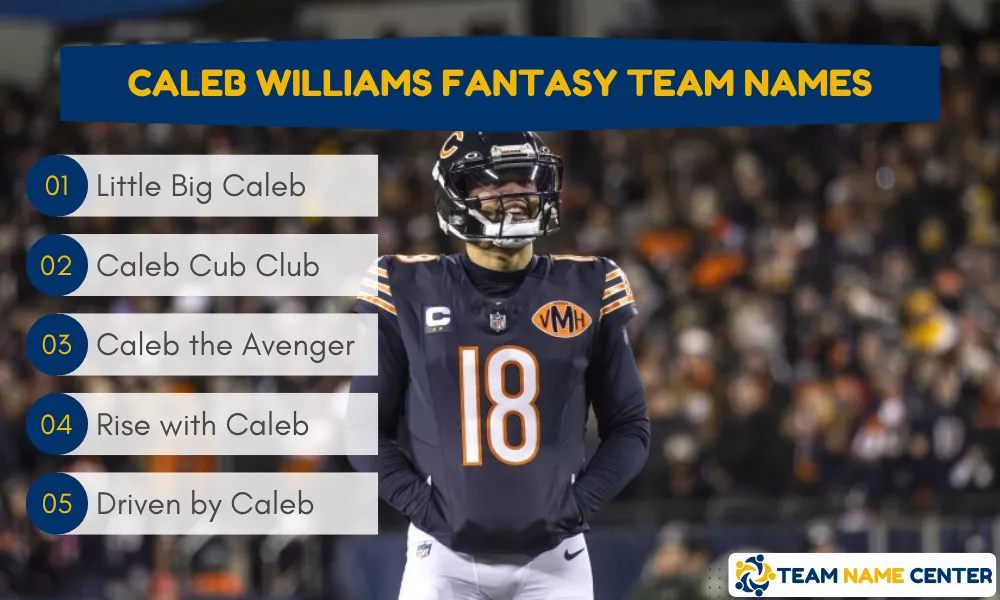 Caleb Williams Fantasy Team Names