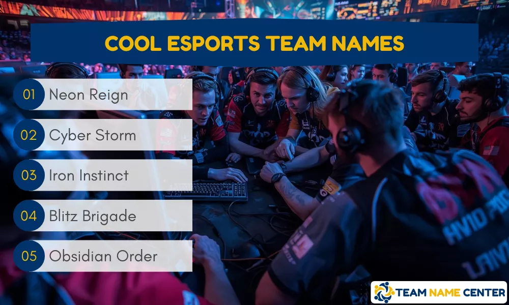Cool Esports Team Names Cool Esports Team Names