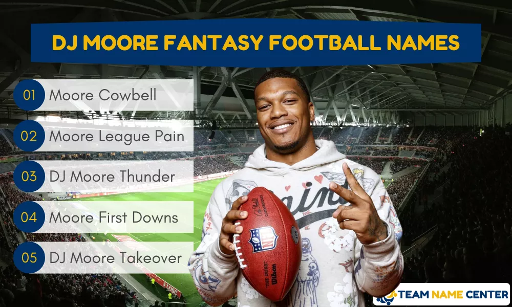 DJ Moore Fantasy Football Names