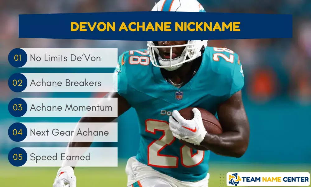 Devon Achane Nickname