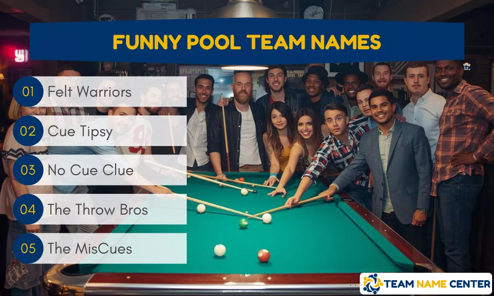 Funny Pool Team Names