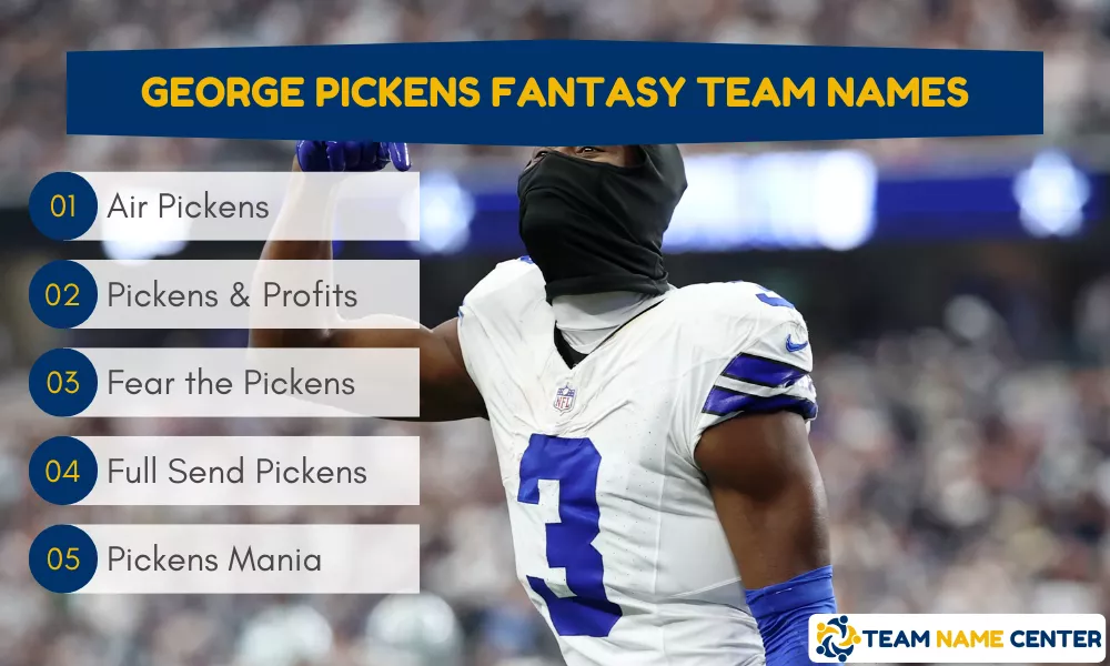 George Pickens Fantasy Names George Pickens Fantasy Names