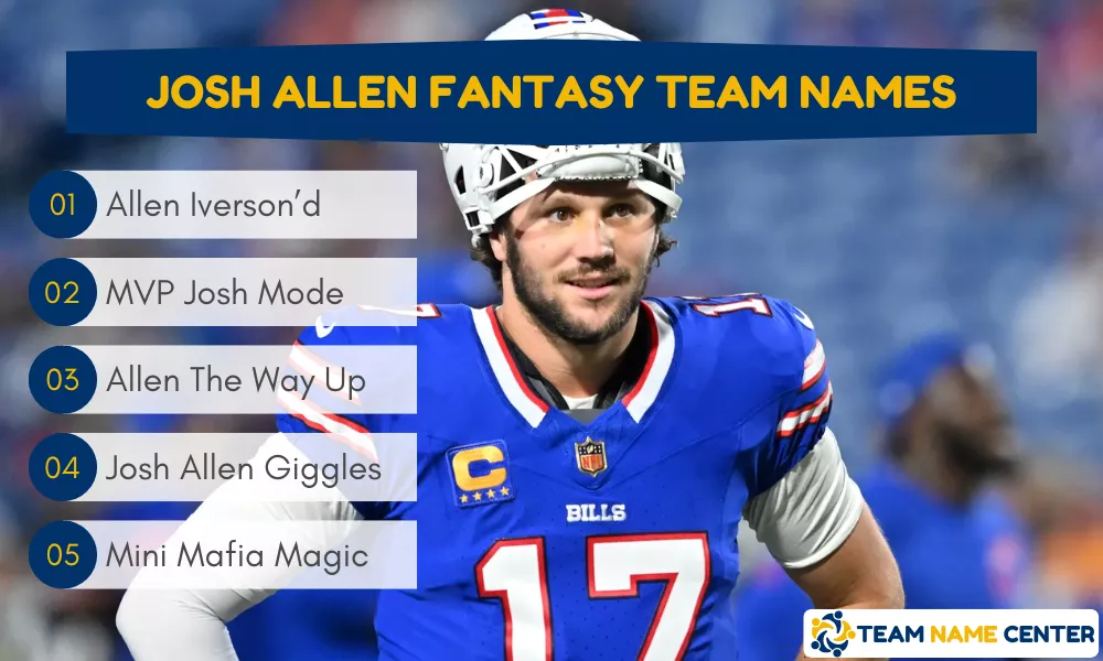 Josh Allen Fantasy Names Josh Allen Fantasy Names
