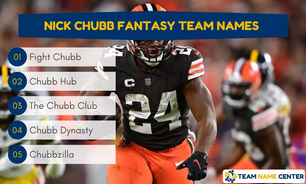 Nick Chubb Fantasy Football Names