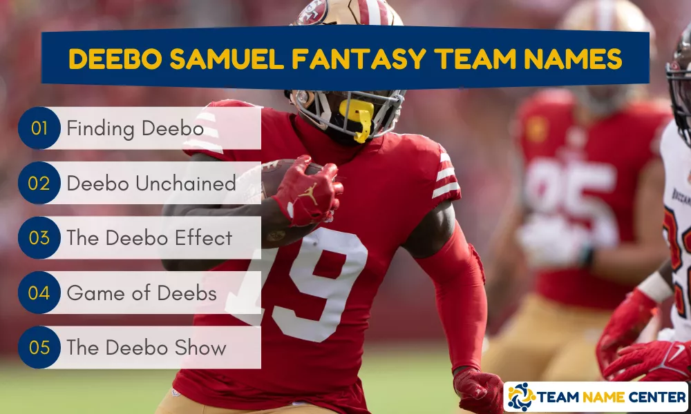 Deebo Samuel Fantasy Names