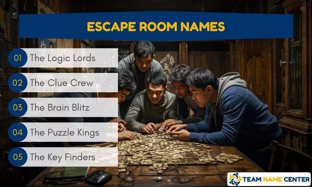 Escape Room Names