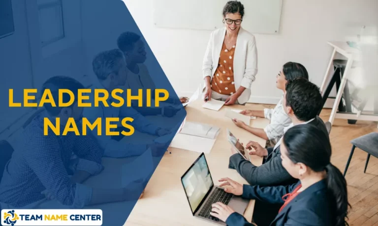 Leadership Names & Titles – Creative, Powerful & Professional Ideas 5 Leadership Team Names