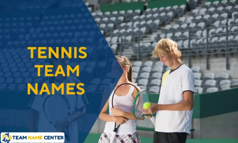 Tennis Team Names