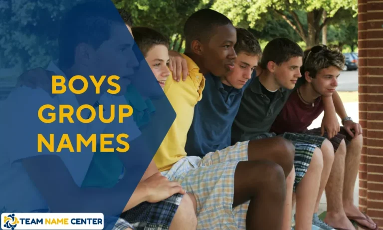 Boys Group Names