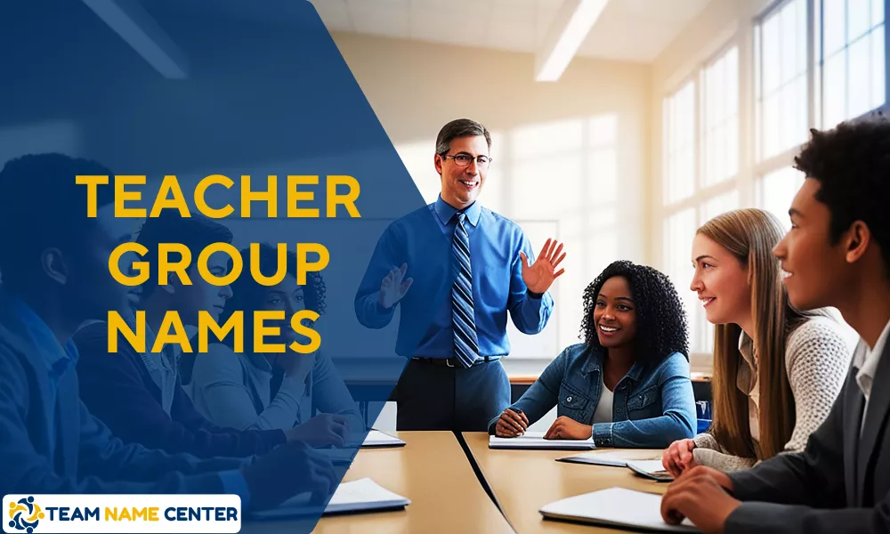 Group Name For Teachers