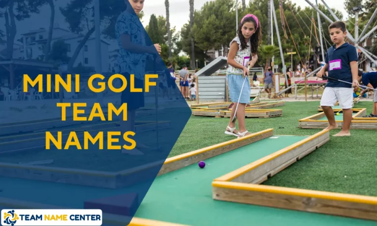 Mini Golf Team Names – Funny, Clever, Cool & Dirty Ideas 6 Mini Golf Team Names