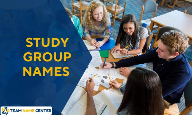 Study Group Names
