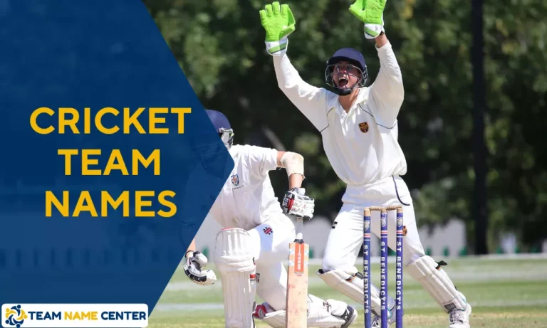 Cricket Team Names