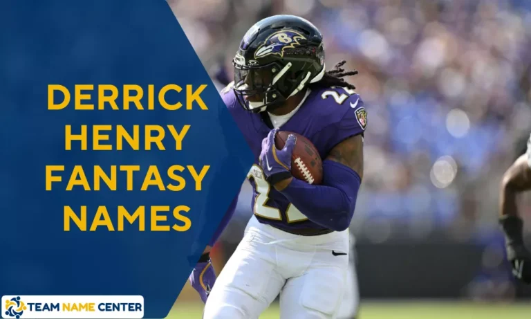 Derrick Henry Fantasy Team Names