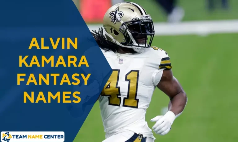 Alvin Kamara Fantasy Team Names