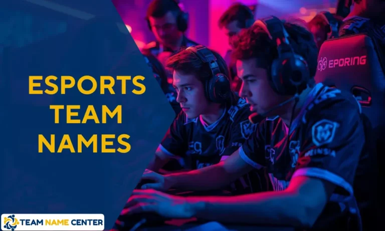 Esports Team Names – Unique Squad Name Ideas for Gaming Teams 7 Esports Team Names