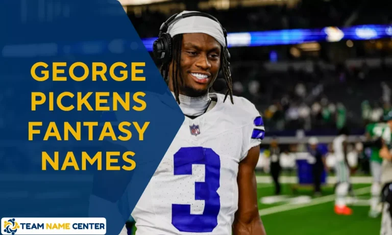George Pickens Fantasy Team Names