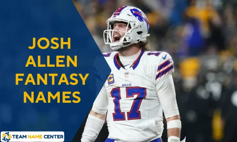 Josh Allen Fantasy Football Names