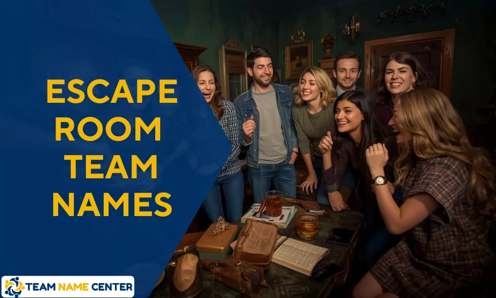 Escape Room Team Names – Clever, Funny, & Unique Group Name Ideas 1 Escape Room Team Names